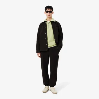 Piqué-sweatshirt met rits en losse pasvorm