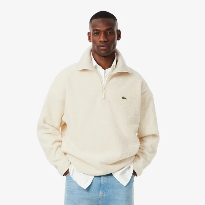 Polar fleece-Sweatshirt met rits voor heren