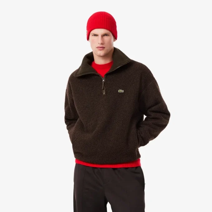 Polar fleece-Sweatshirt met rits voor heren