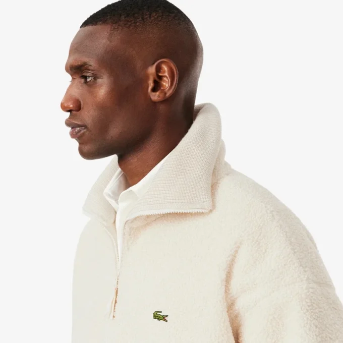 Polar fleece-Sweatshirt met rits voor heren