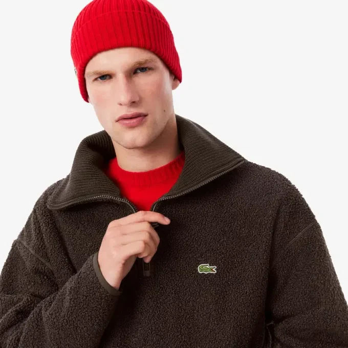Polar fleece-Sweatshirt met rits voor heren