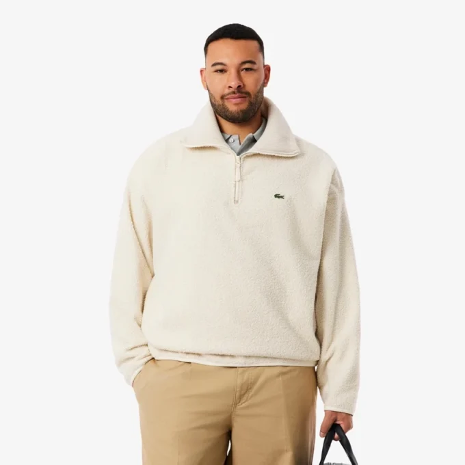 Polar fleece-Sweatshirt met rits voor heren