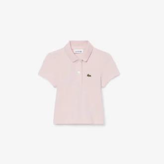 Polo met geschulpte kraag voor meisjes