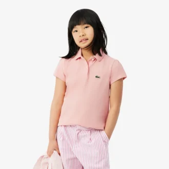 Polo met geschulpte kraag voor meisjes
