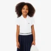 Polo met geschulpte kraag voor meisjes