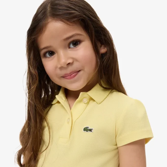 Polo met geschulpte kraag voor meisjes