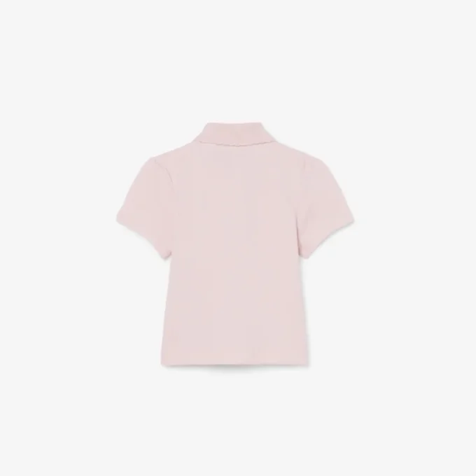 Polo met geschulpte kraag voor meisjes