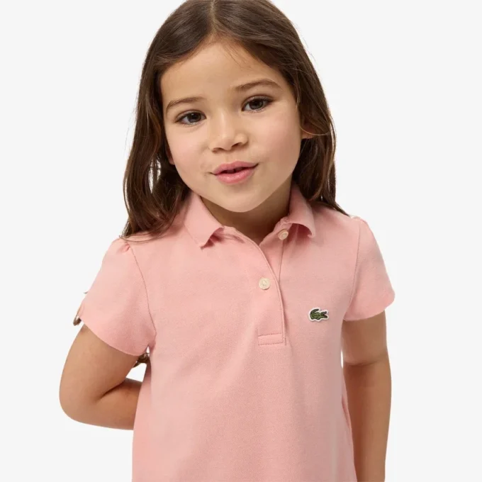 Polo met geschulpte kraag voor meisjes