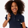 Polo met geschulpte kraag voor meisjes