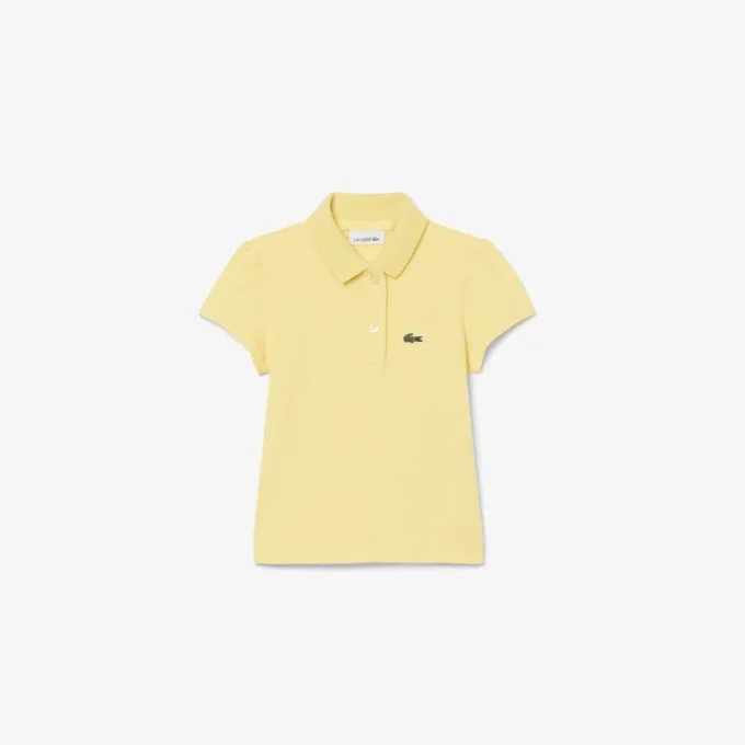 Polo met geschulpte kraag voor meisjes