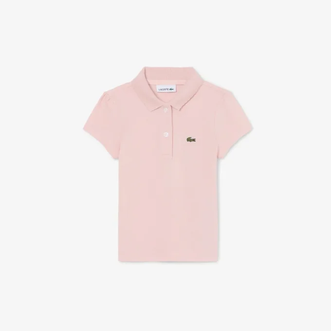 Polo met geschulpte kraag voor meisjes