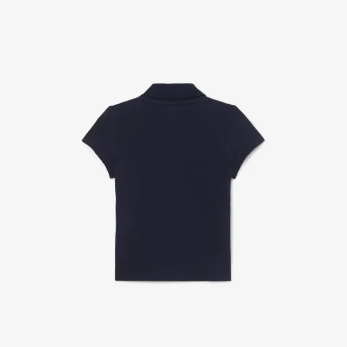 Polo met geschulpte kraag voor meisjes