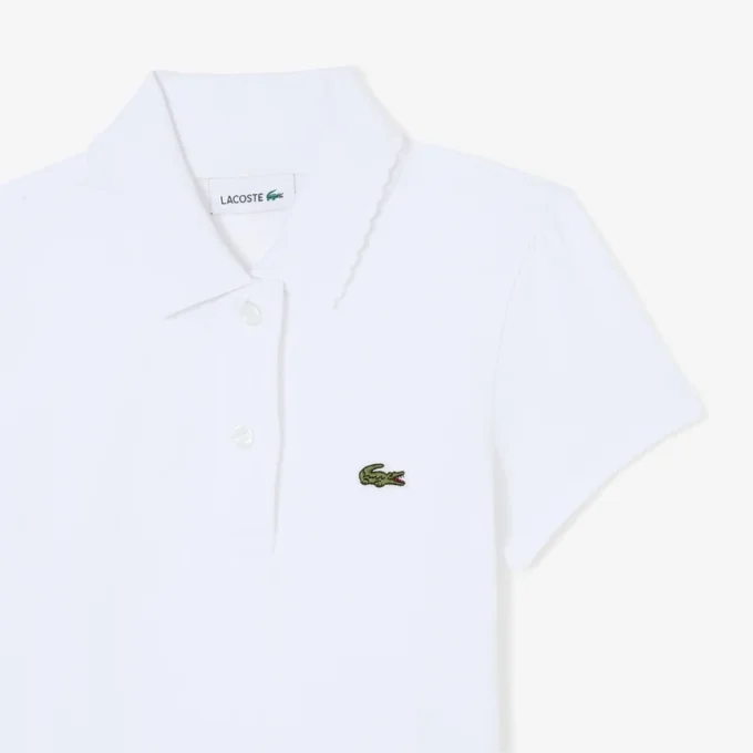 Polo met geschulpte kraag voor meisjes
