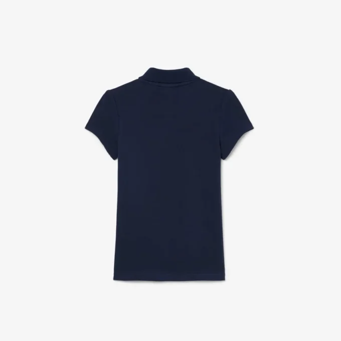 Polo met geschulpte kraag voor meisjes
