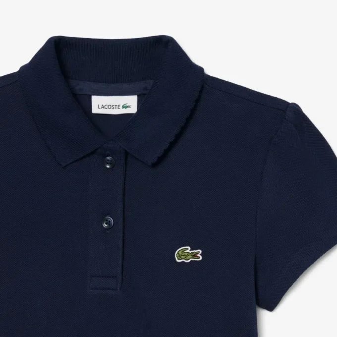 Polo met geschulpte kraag voor meisjes