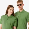 Polo met klassieke pasvorm en reliëflogo