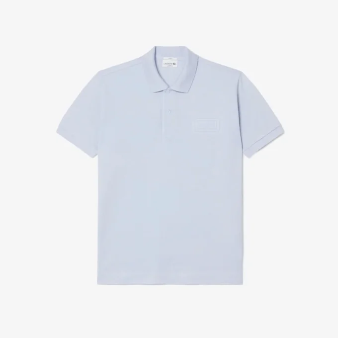 Polo met klassieke pasvorm en reliëflogo