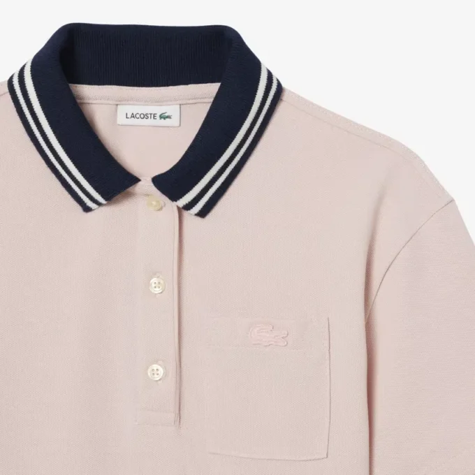 Polojurk met plooirok van piqué