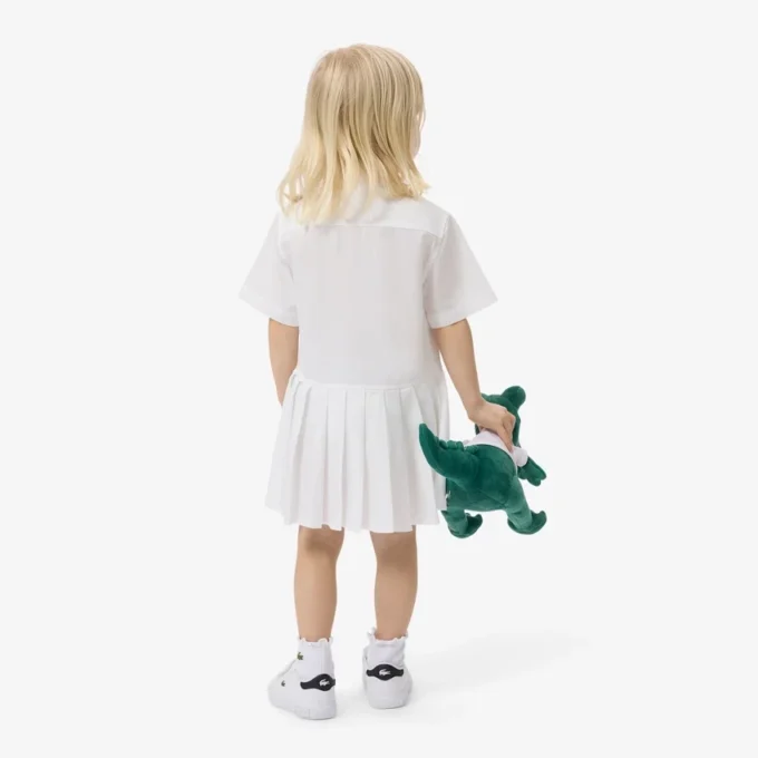 Popeline plooirok-shirtjurk