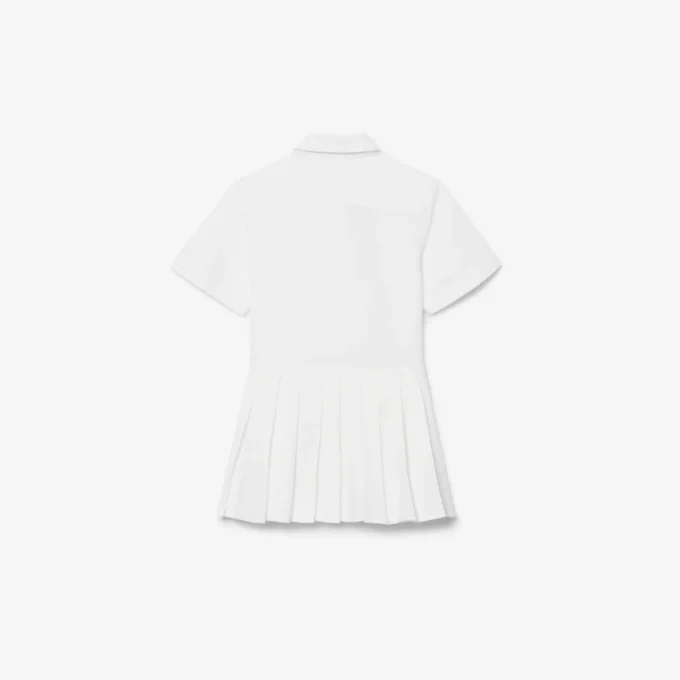 Popeline plooirok-shirtjurk
