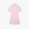 Popeline plooirok-shirtjurk