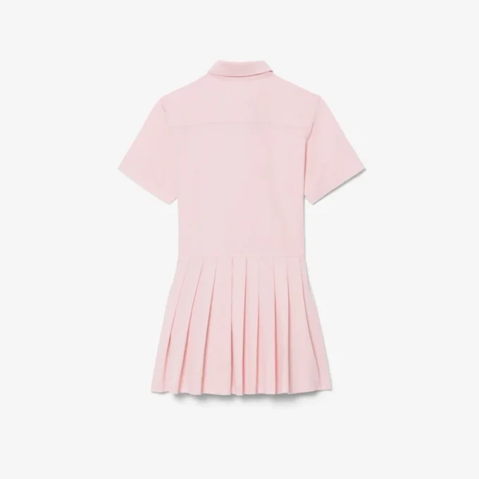 Popeline plooirok-shirtjurk