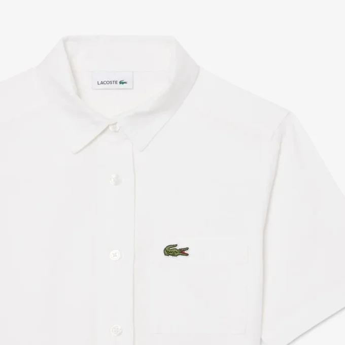 Popeline plooirok-shirtjurk