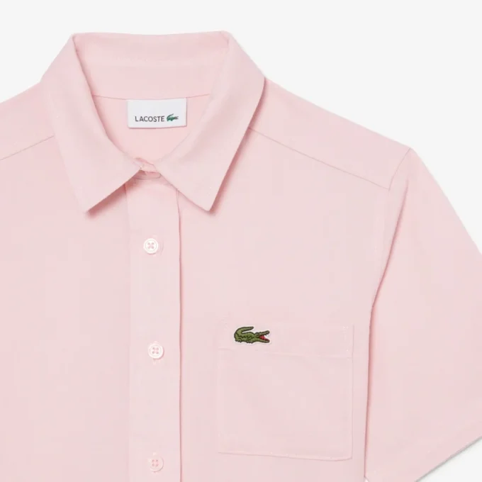 Popeline plooirok-shirtjurk