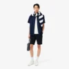 Poplin shirt met korte mouwen en normale pasvorm