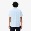 Poplin shirt met korte mouwen en normale pasvorm