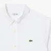 Poplin shirt met korte mouwen en normale pasvorm