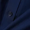 Poplin shirt met korte mouwen en normale pasvorm