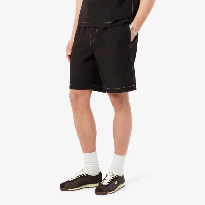 Poplin-short met relaxte pasvorm