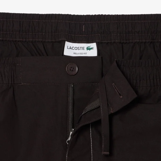Poplin-short met relaxte pasvorm