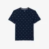 Pyjamatop met krokodillenprint voor heren