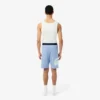 Recht gesneden fleece loungeshorts