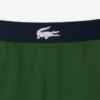 Recht gesneden fleece loungeshorts