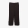 Rechte gestreepte katoenen pantalon