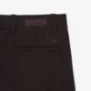 Rechte gestreepte katoenen pantalon