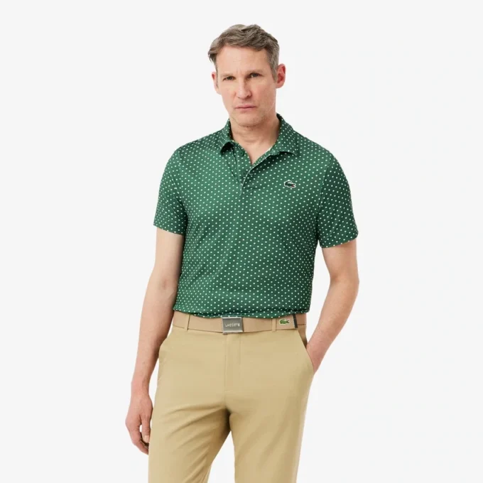 Regular Fit bedrukt golfpolo
