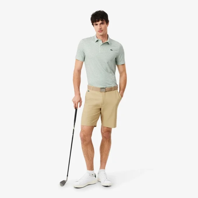 Regular Fit bedrukt golfpolo