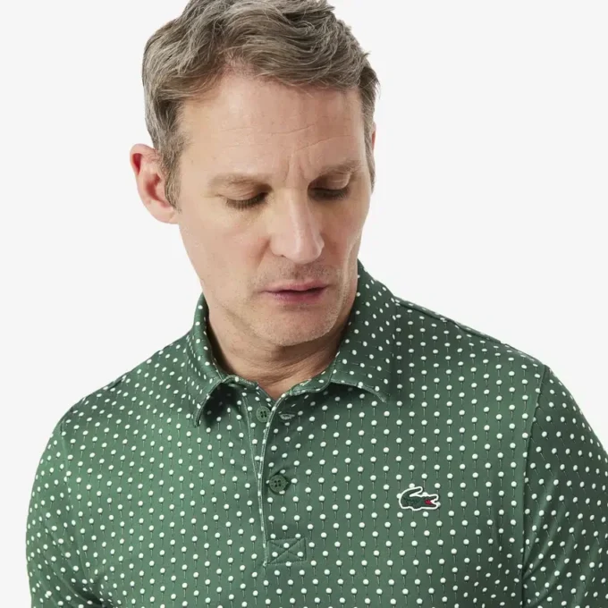 Regular Fit bedrukt golfpolo