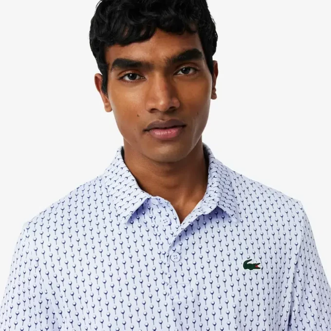 Regular Fit bedrukt golfpolo