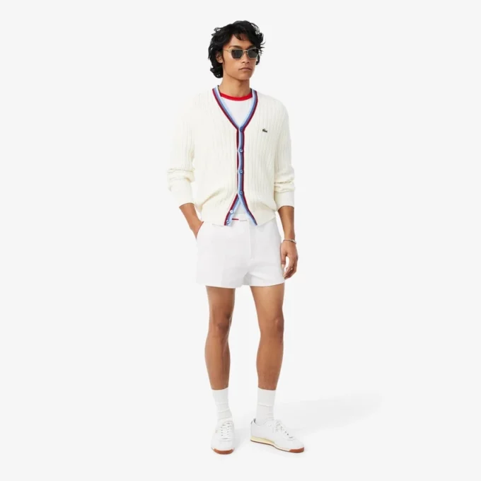 Regular fit contrasterende dubbelzijdige short