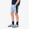 Regular fit fleece-short met kleurblokken