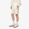 Regular fit fleece-short met kleurblokken