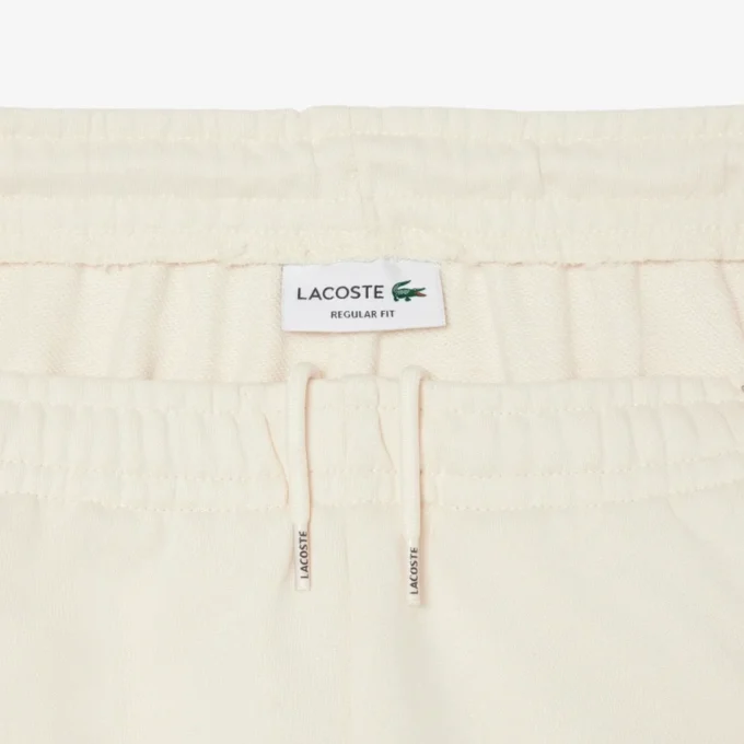 Regular fit fleece-short met kleurblokken
