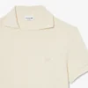 Regular Fit katoenen polo met kant