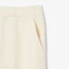 Regular fit korte broek van linnenmix twill
