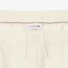 Regular fit korte broek van linnenmix twill